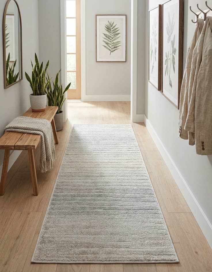 Detail image of 2' x 6'  Washable Sabrina Soto Ola Indoor / Outdoor Runner Rug