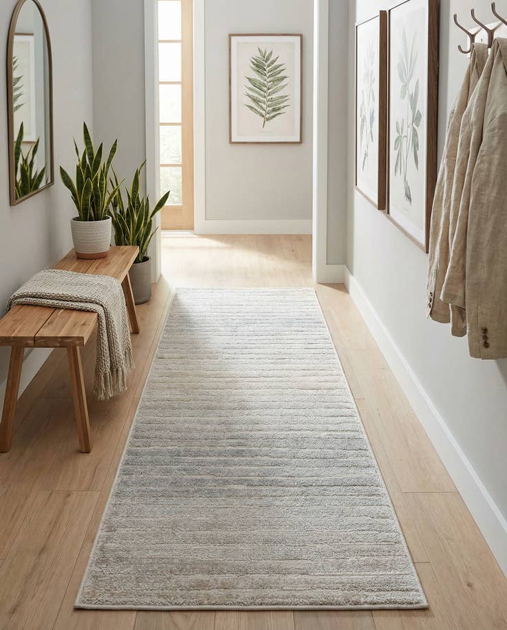 Detail image of 2' x 6' Easy-Clean Sabrina Soto Ola Indoor / Outdoor Runner Rug