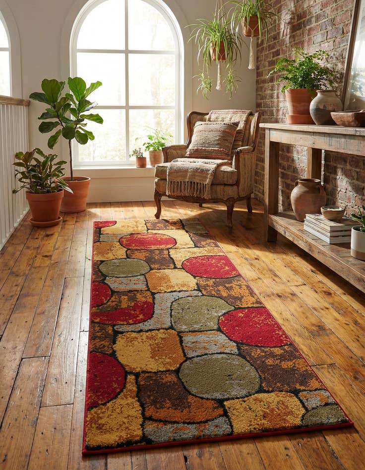 Detail image of 2' x 6' Cafe Runner Rug