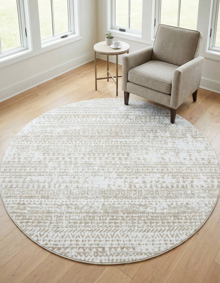 Detail image of 6' x 6' Hermitage Round Rug