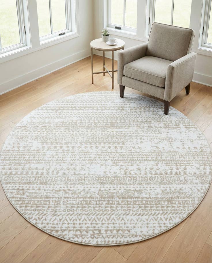 Detail image of 6' x 6' Hermitage Round Rug