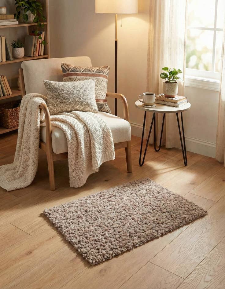 Detail image of 2' x 3' Infinity Shag Rug