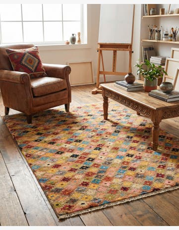 3' 4 x 5' Hand Knotted Balouch Wool Rug