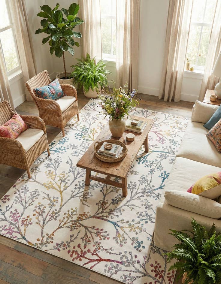 Detail image of 7' 10 x 10' Blossom Rug