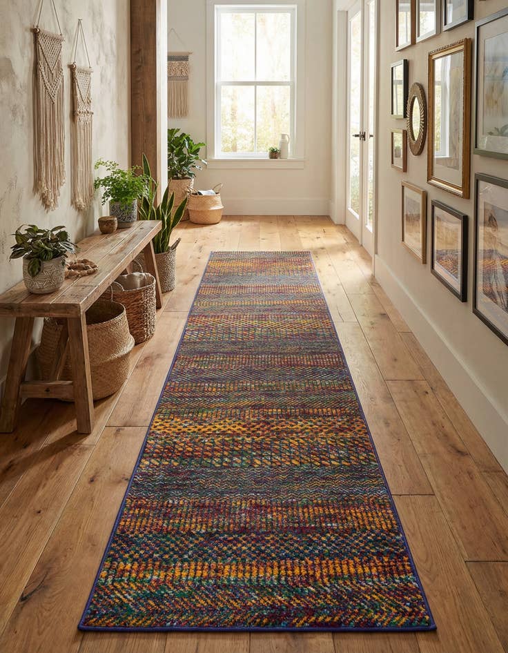Detail image of 2' 7 x 12' Calypso Runner Rug