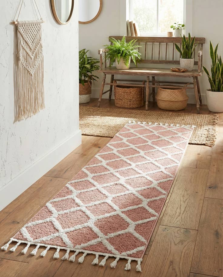 Detail image of 2' x 8' Boho Runner Rug