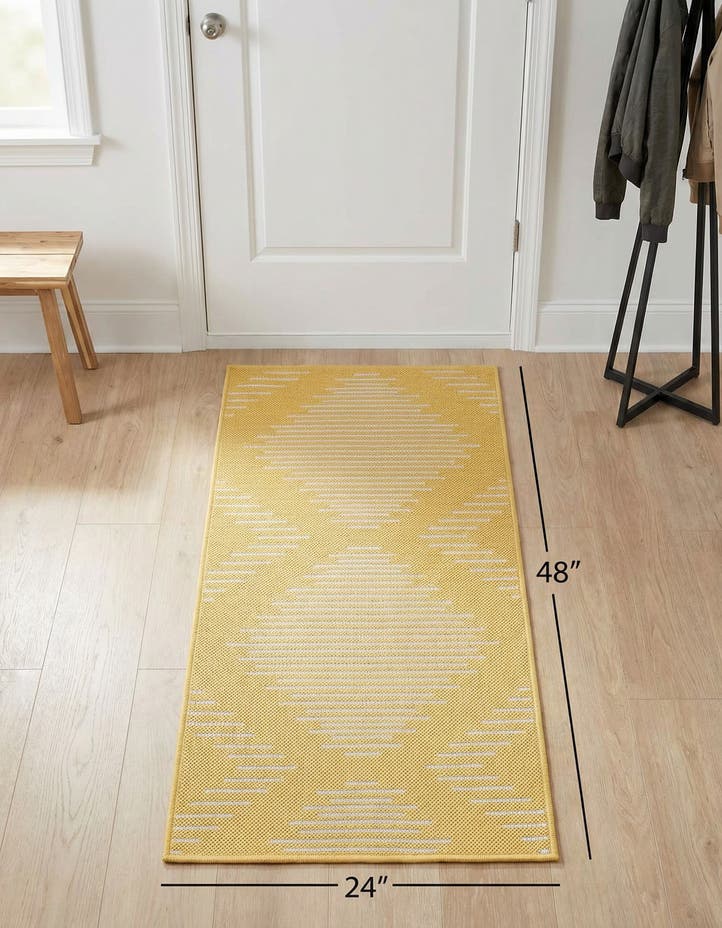 2' x 4' Easy-Clean Modern Indoor / Outdoor...