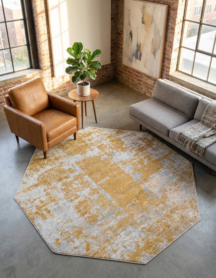 Detail image of 7' 10 x 7' 10 Finsbury Octagon Rug