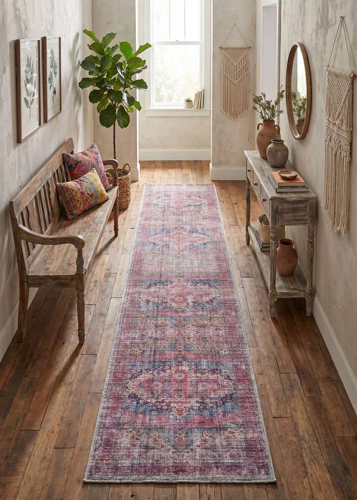 2' 7 x 13' Washable Mangata Runner Rug
