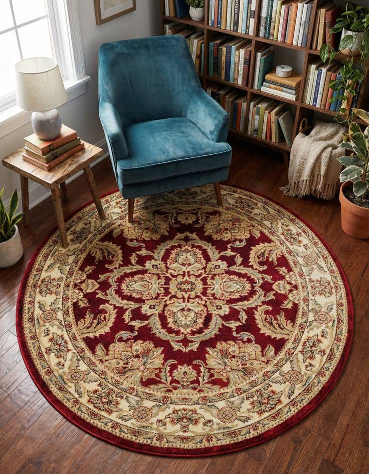 Detail image of 6' x 6' Aditi Round Rug