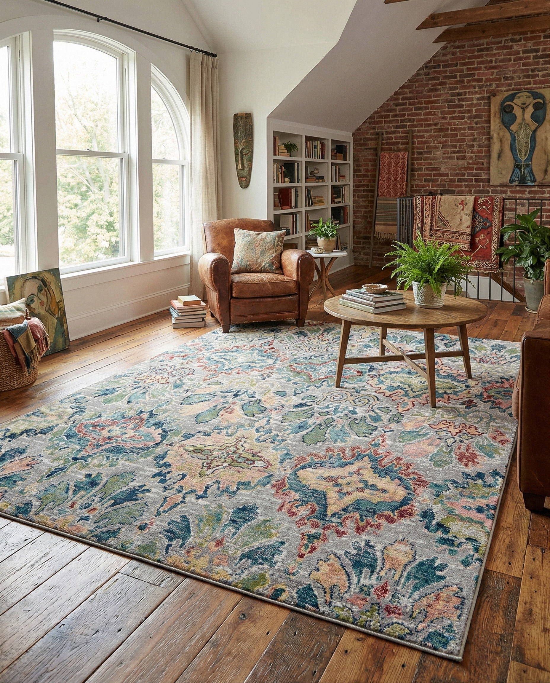 Multicolor 8' x 10' Charleston Rug | Rugs.com