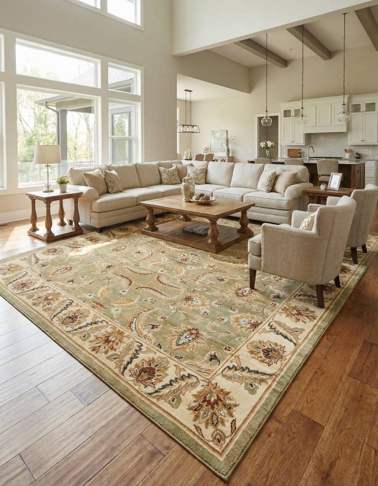 Detail image of 10' 6 x 16' 5 Aditi Rug