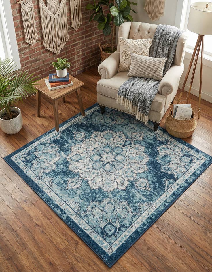 Detail image of 5' x 5' Parker Square Rug