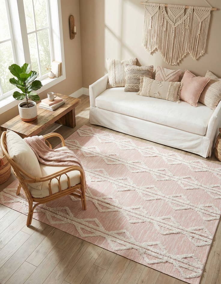 Detail image of 6' 4 x 9' Sabrina Soto Casa Palma Rug