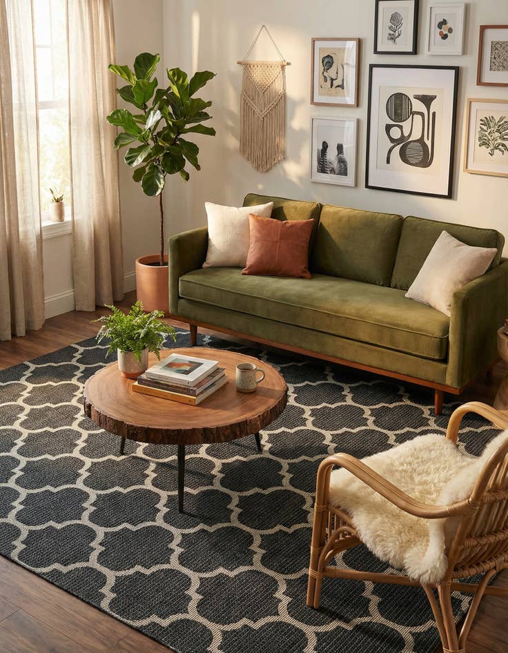 Detail image of 7' 5 x 10' Georgia Rug