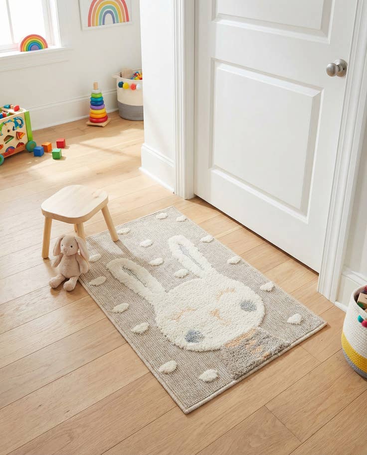 Detail image of 2' x 3' Whimsy Kids Rug