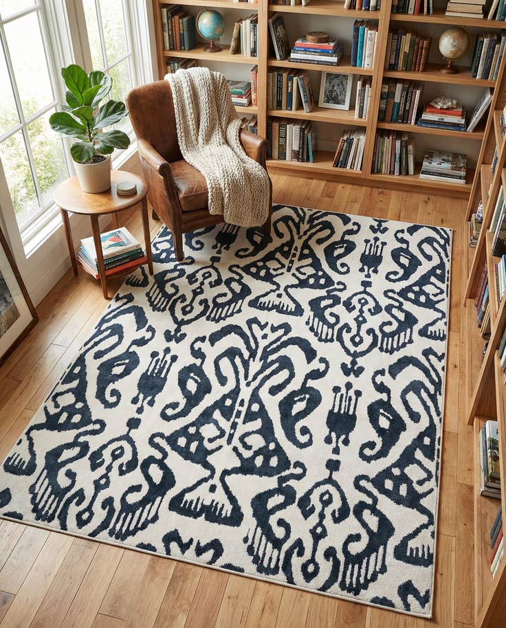 Detail image of 5' 3 x 7' 7 Victoria Rug