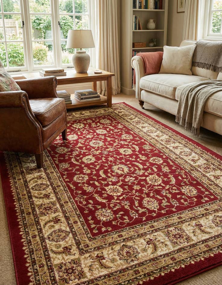 Detail image of 6' x 9' Classic Agra Rug