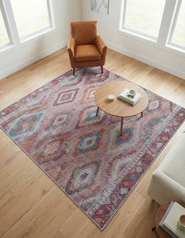 7' 3 x 7' 3 Washable Sisu Square Rug