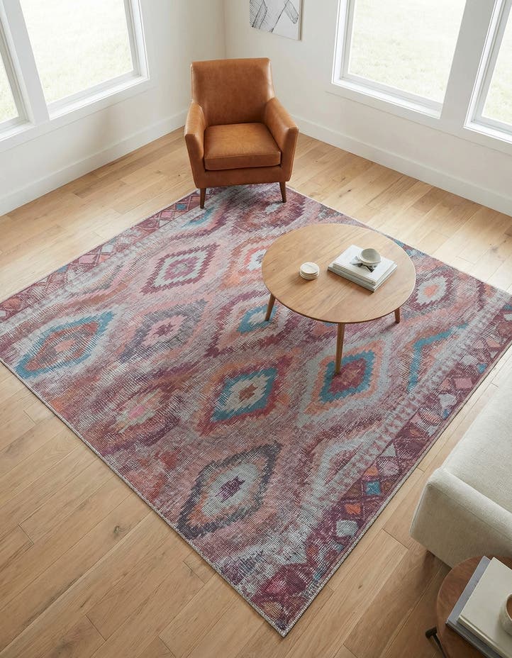 7' 3 x 7' 3 Washable Sisu Square Rug