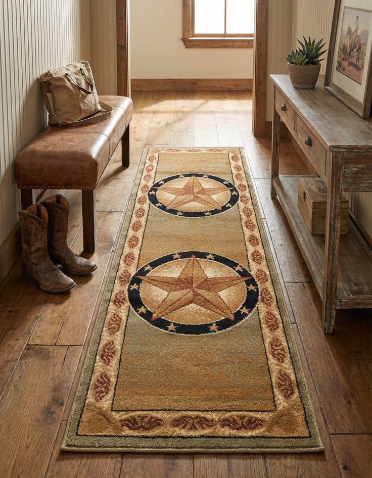 Detail image of 2' x 6' Pioneer Runner Rug