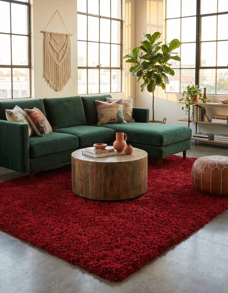 Detail image of 8' x 11' Infinity Shag Rug