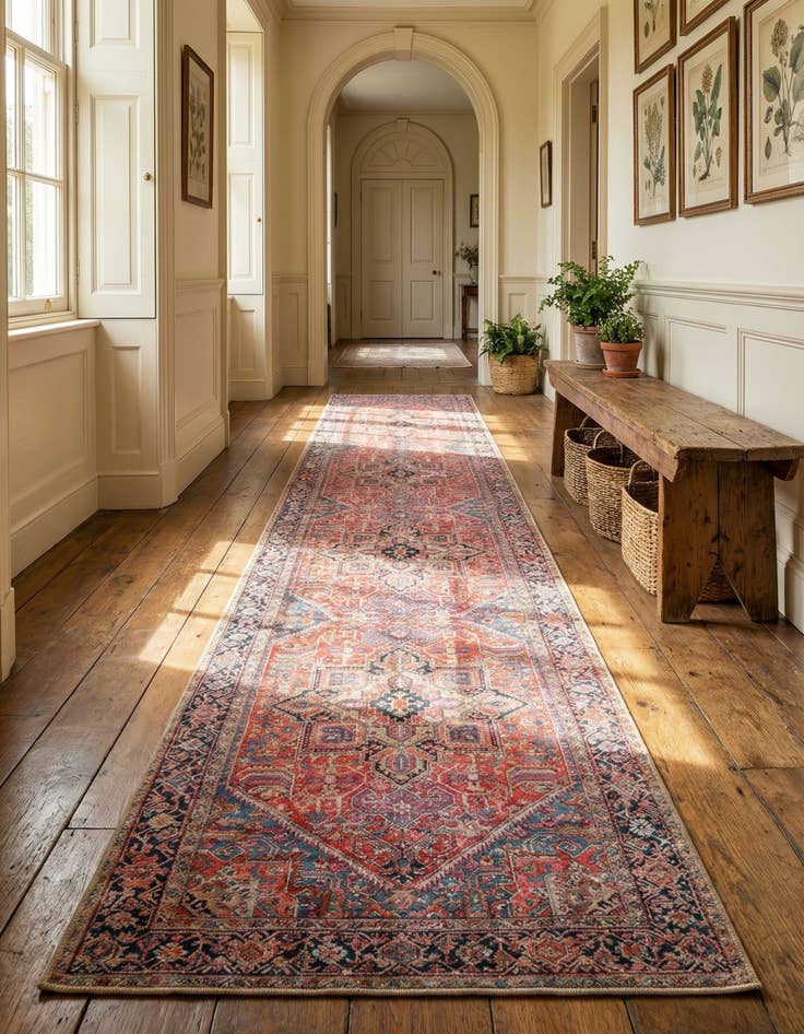 Detail image of 2' 6 x 13' Timeless Runner Rug