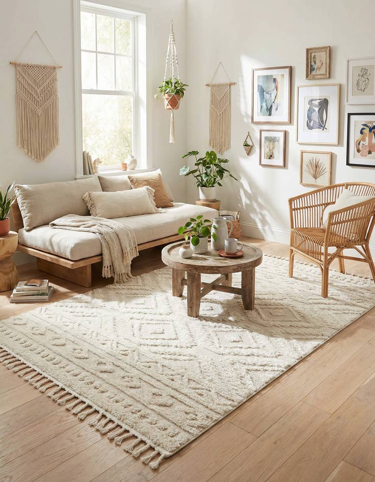 Detail image of 6' x 9' Boho Rug