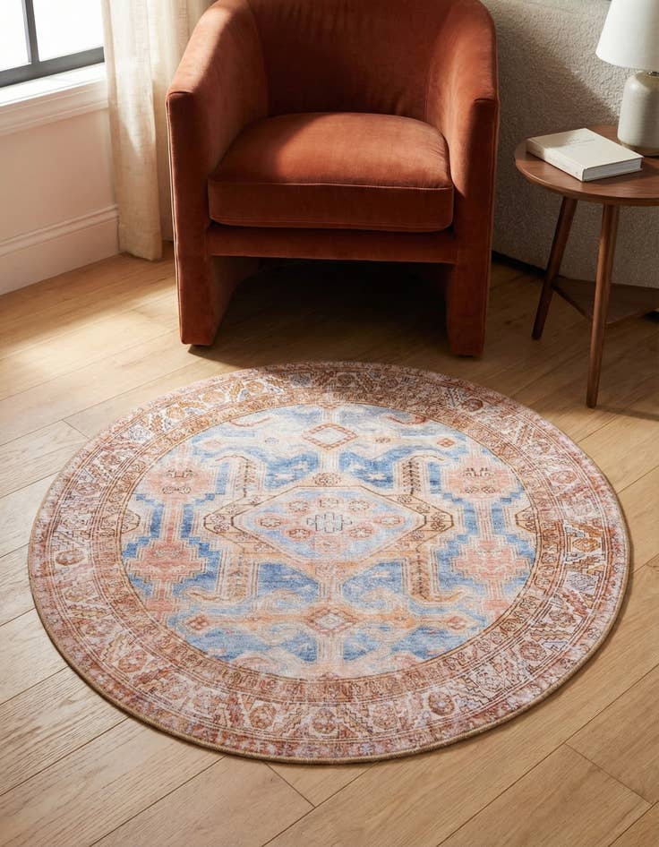 Detail image of 3' 6 x 3' 6 Timeless Round Rug
