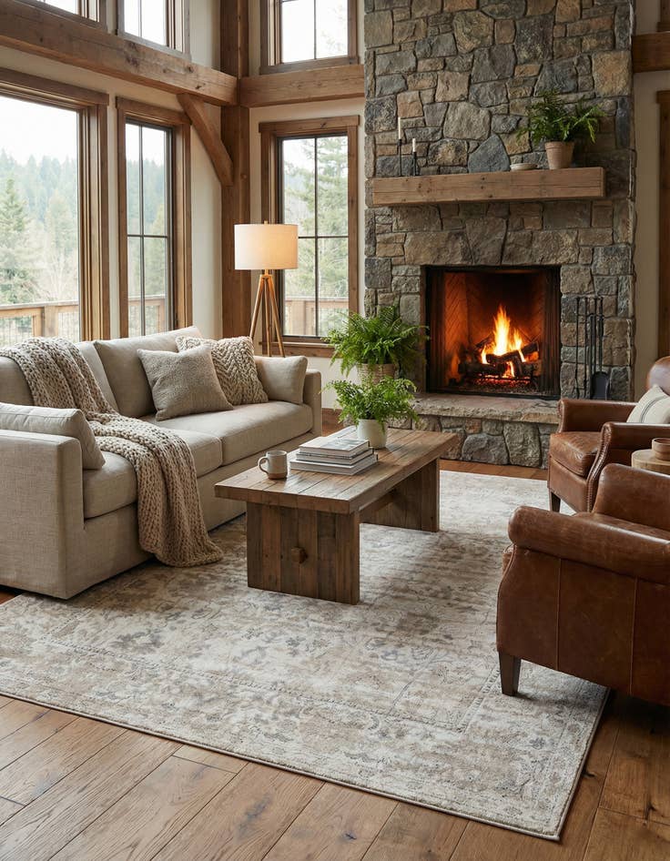 Detail image of 7' 10 x 10' Oregon Rug