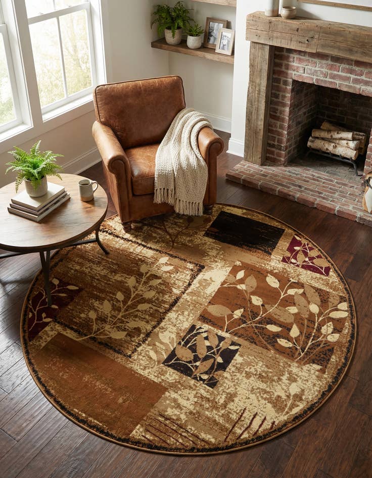 Detail image of 7' x 7' Cafe Round Rug