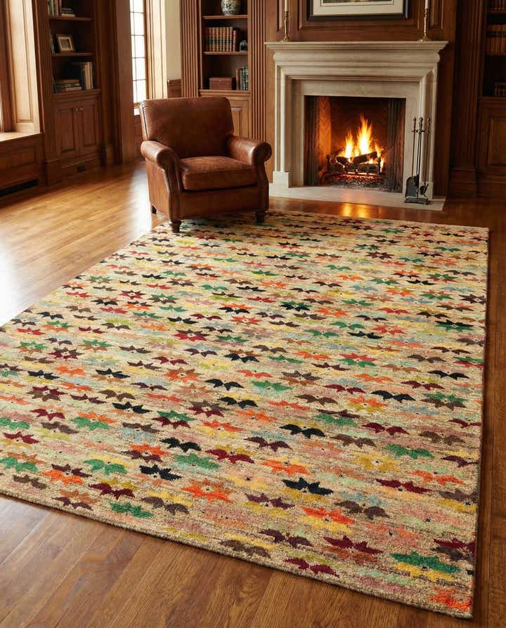 5' 6 x 8' 1 Hand Knotted Balouch Wool Rug