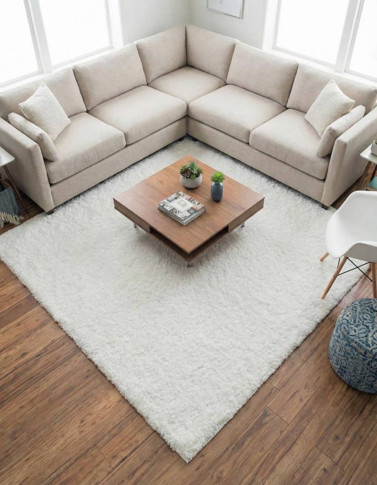 Detail image of 7' 10 x 7' 10 Everyday Shag Square Rug