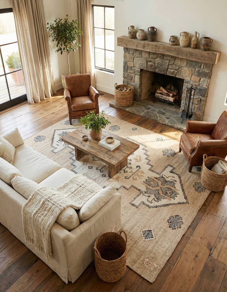 Detail image of 7' 10 x 10'  Hand Woven Kala Handwoven Jute Rug