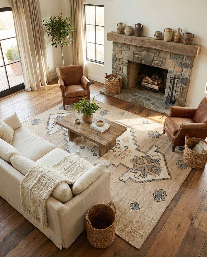 7' 10 x 10' Hand Woven Kala Handwoven Jute Rug