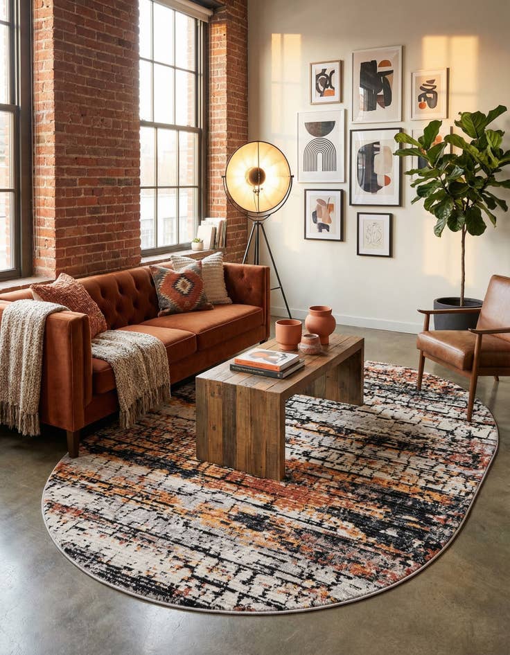 Detail image of 8' x 10' Tucson Oval Rug