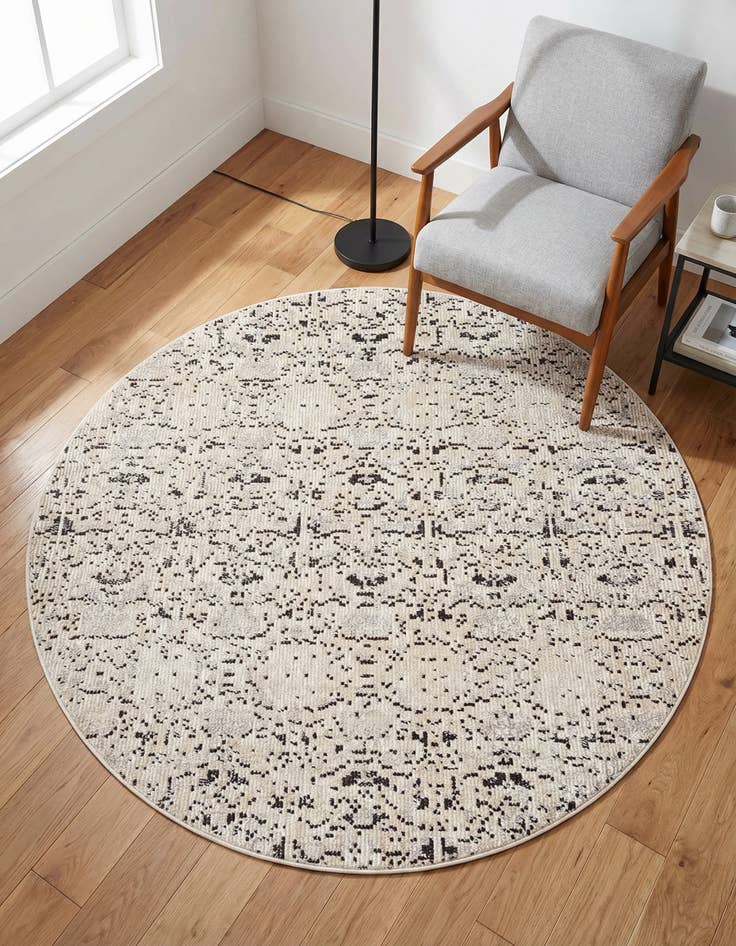 Detail image of 4' x 4' Amulet Round Rug