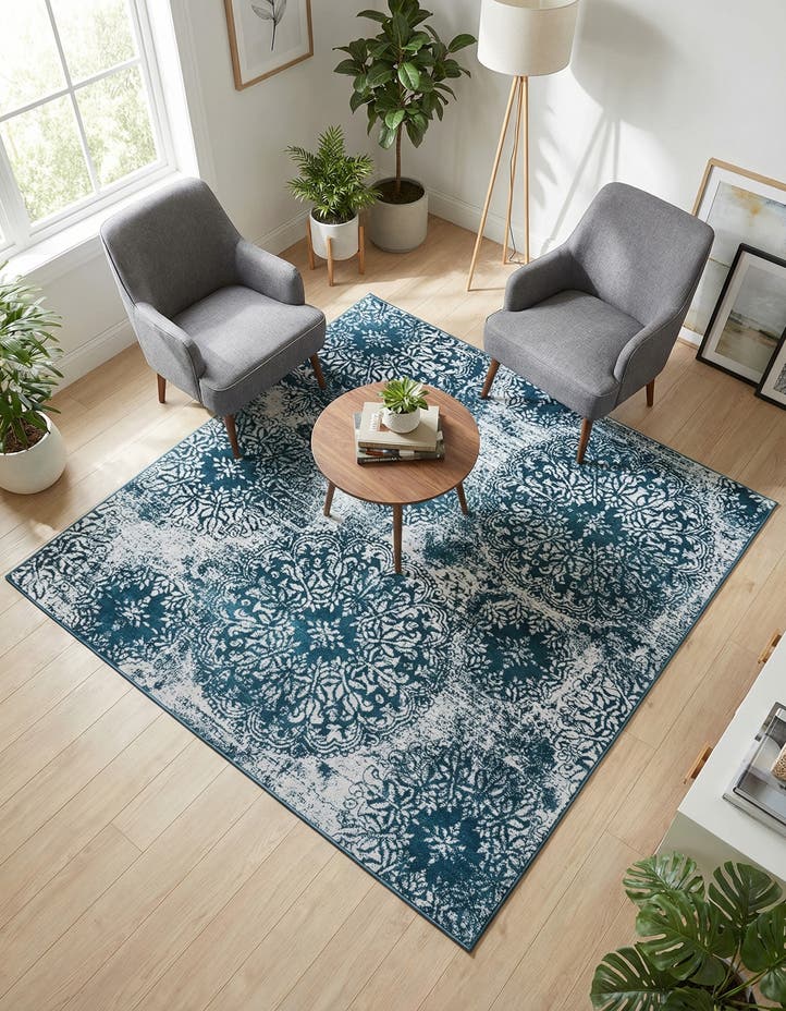 6' x 6' Monte Carlo Square Rug