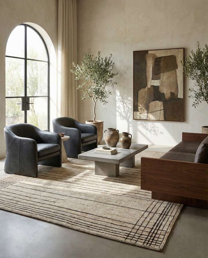 8' 3 x 9' 10 Hand Knotted Darya Wool Rug