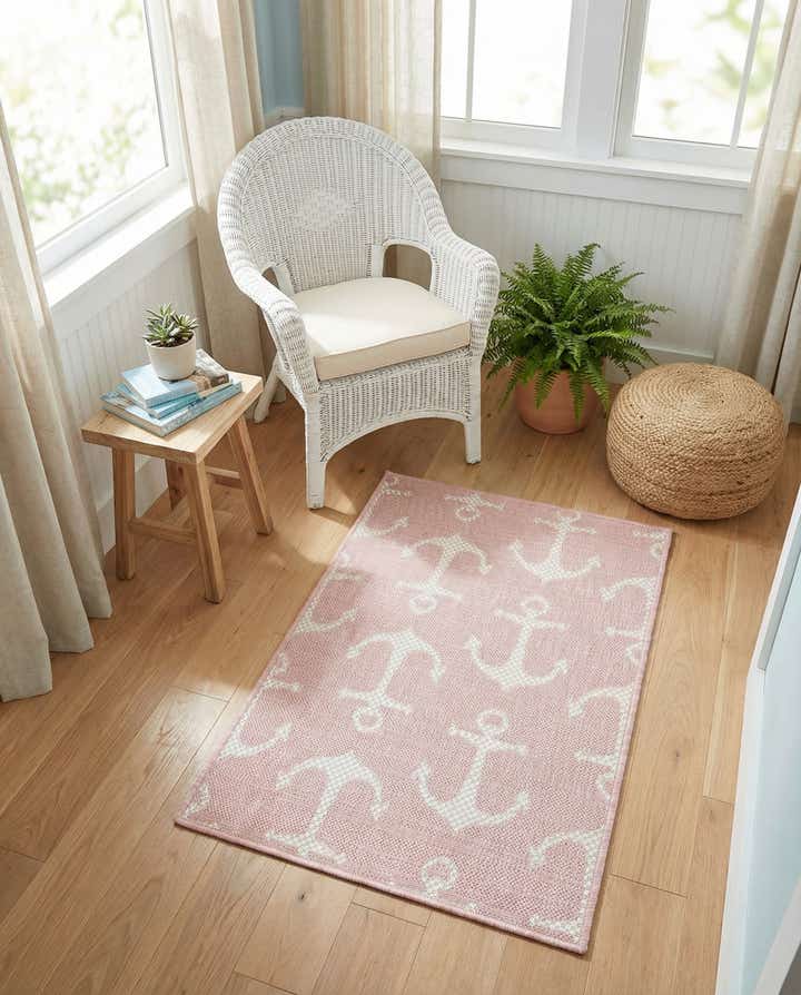 2' x 3' Easy-Clean Coastal Indoor / Outdoor Rug