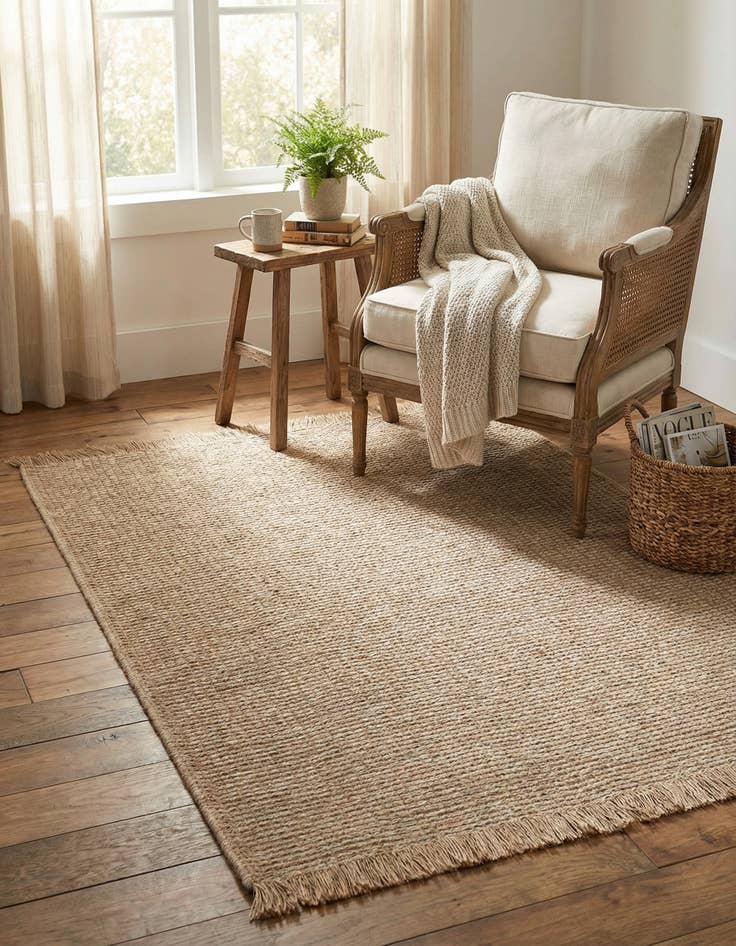 Detail image of 4' 1 x 6' 1 Cottage Farm Rug