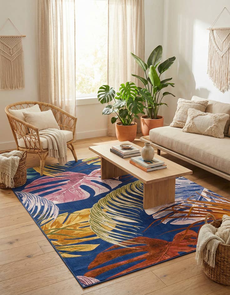 Detail image of 7' 10 x 10' Blossom Rug