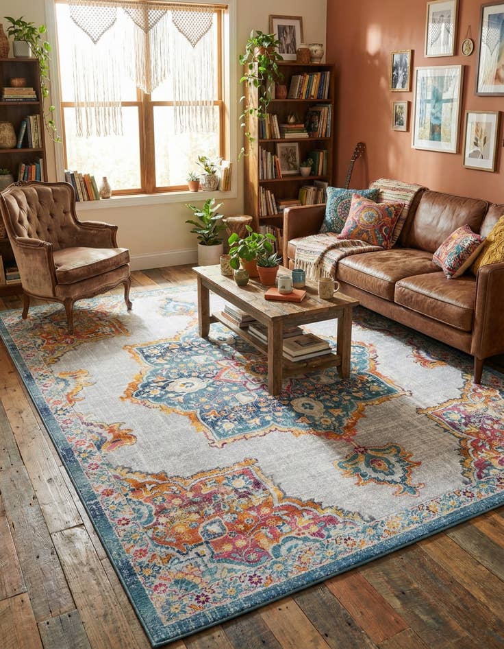 Detail image of 8' x 9' 10 Budapest Rug