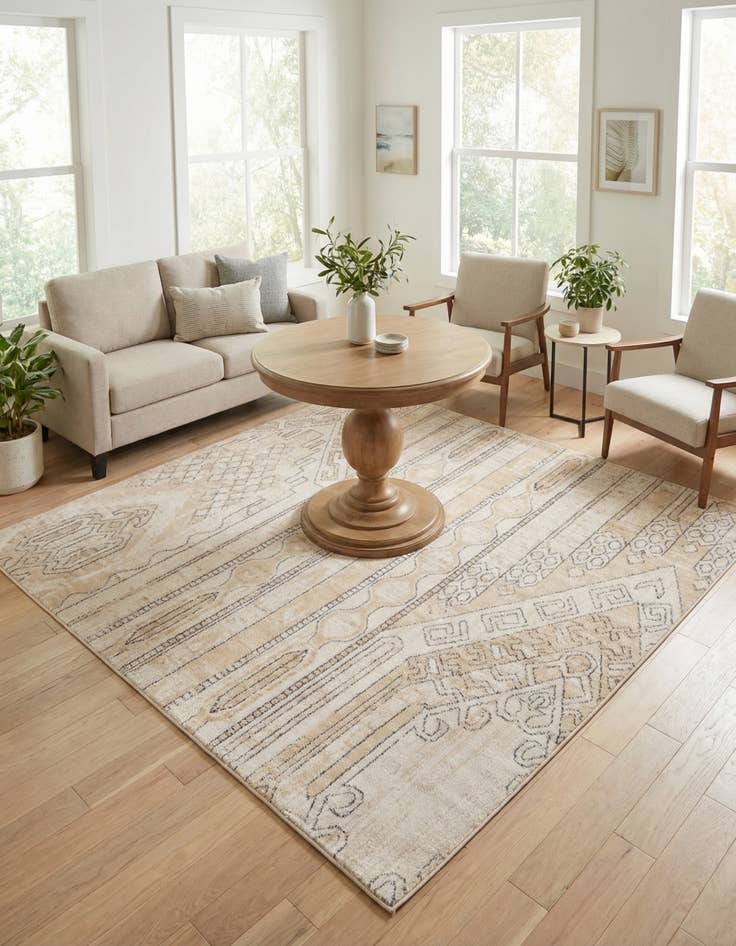 Detail image of 6' x 6' Oregon Square Rug