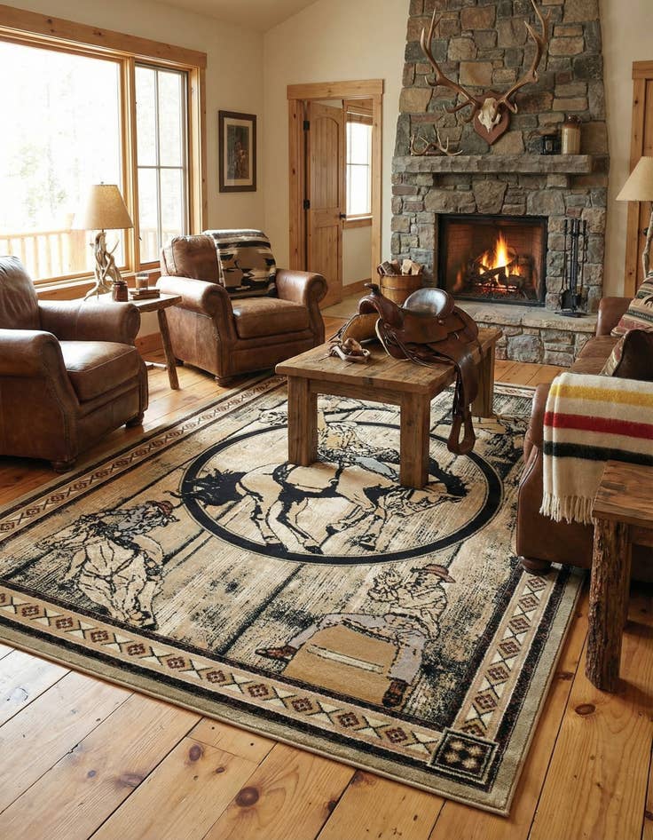 Detail image of 7' x 10' Pioneer Rug