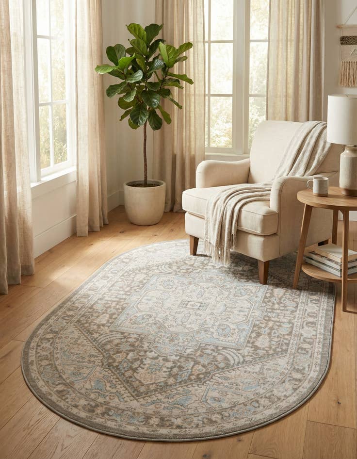 Detail image of 5' x 8' Whitney Oval Rug