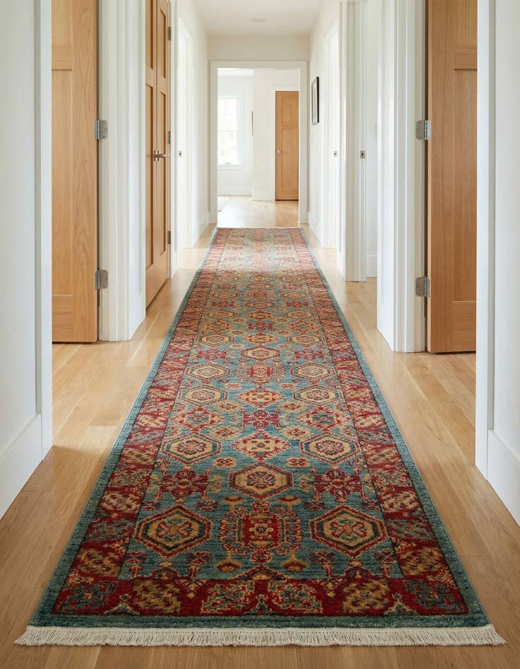 Detail image of 2' 7 x 13' Sara Runner Rug