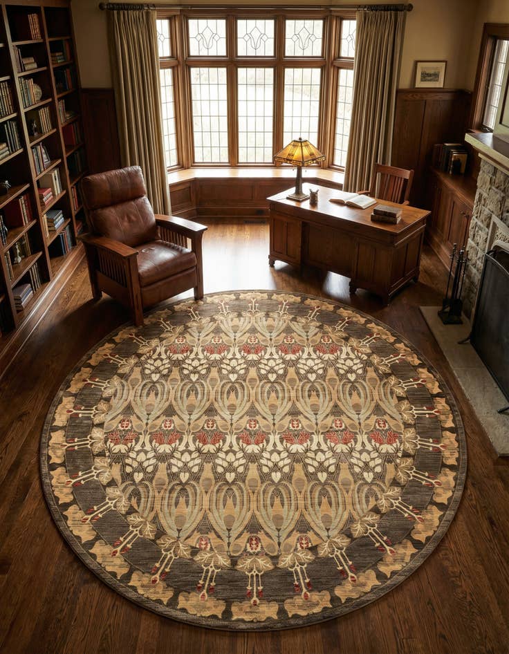 Detail image of 13' x 13' Chelsea Round Rug