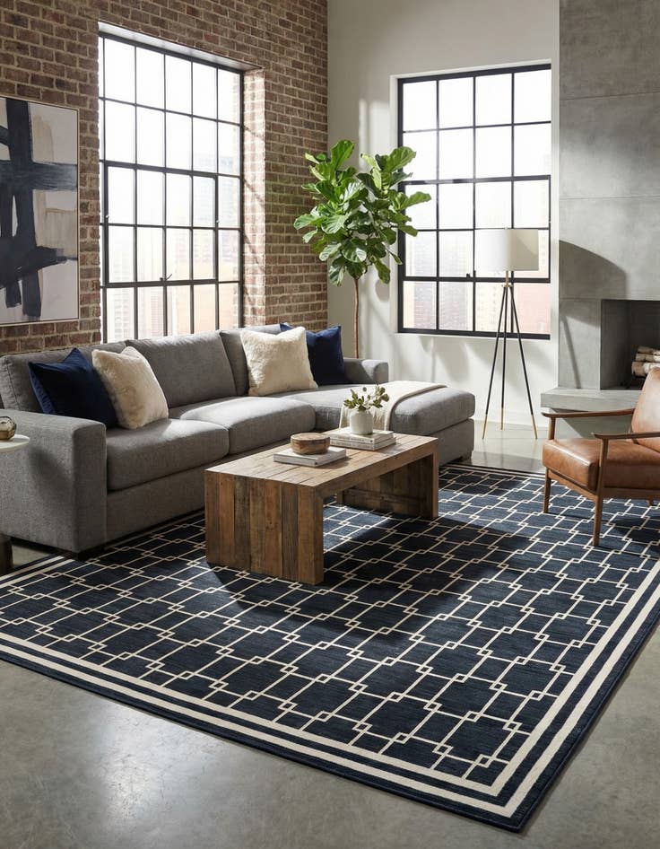 Detail image of Jill Zarin 9' x 12' Metropolitan Uptown Rug