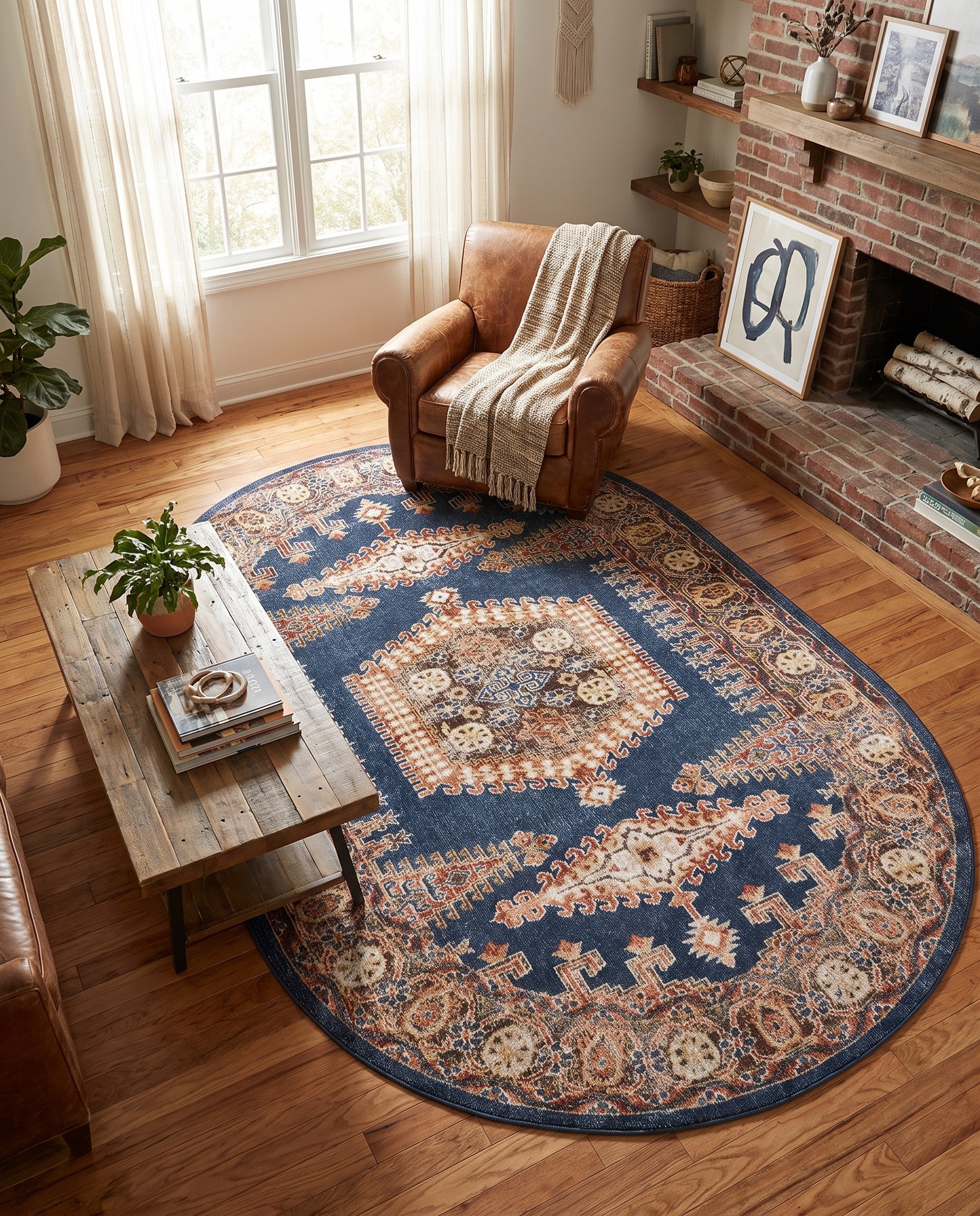 6' x 9' Eden Oval Rug